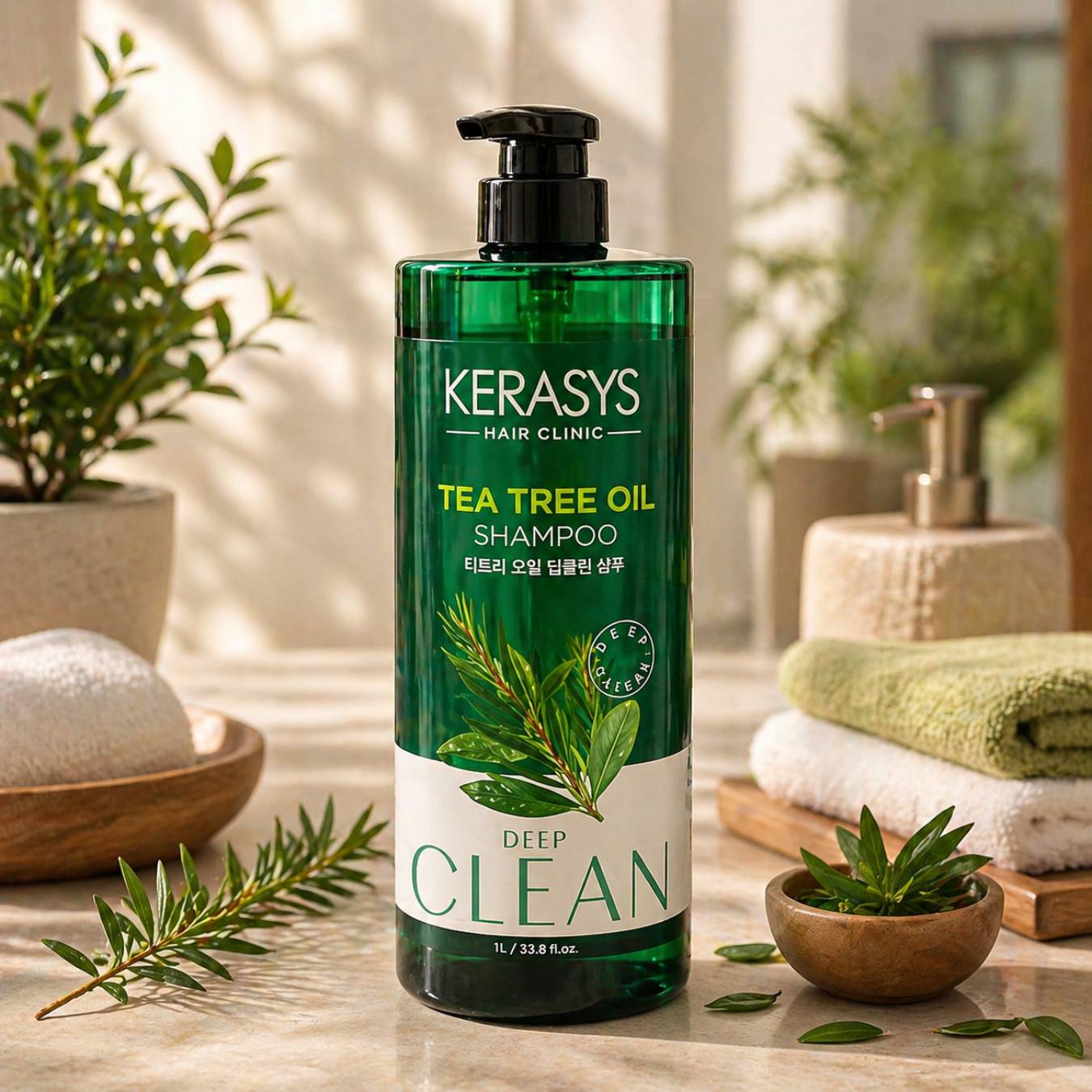 Kerasys Tea Tree Oil Shampoo 1L