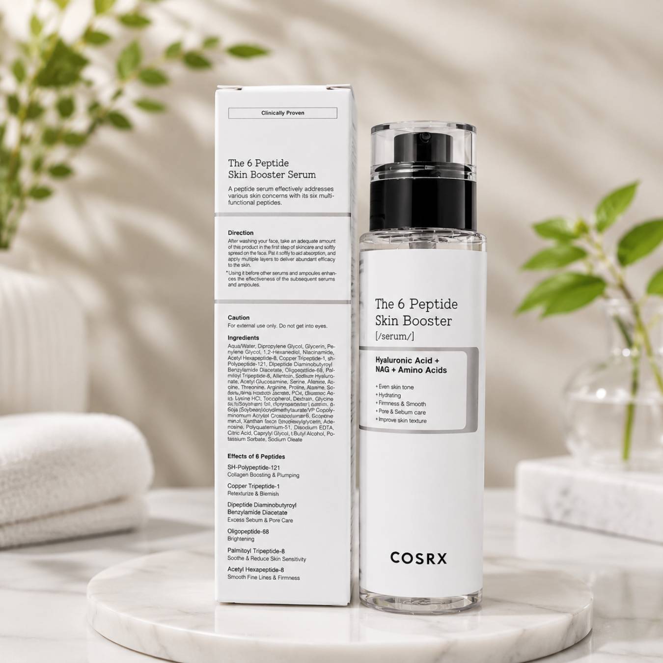 COSRX The 6 Peptide Skin Booster Serum 